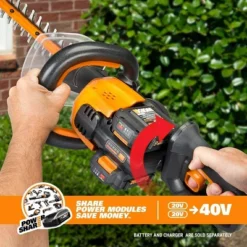 Worx WG284.9 40V Power Share 24" Cordless Hedge Trimmer (Tool Only) -Worx Power Sales Store GUEST 1d8bf62c f12e 47e8 9165 d35d2c112b14