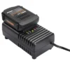 Worx WA3764 18V/20V Li-ion Vehicle Charger, 1hr Charger (on 2.0Ah Batteries),