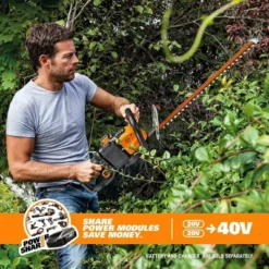 Worx WG284.9 40V Power Share 24" Cordless Hedge Trimmer (Tool Only) -Worx Power Sales Store GUEST 2e4b0f8e 5f1f 4af1 9e7e 7b2e766c1346