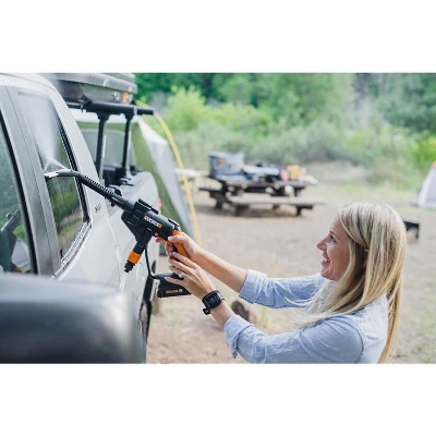 Worx WA4072 Deluxe Cleaning Kit Includes Squeegee, Soaper, Outdoor Hard Surface Brush And Pivoting Quick Connect Adapter For Worx Hydroshot Series 2 Worx WA4072 Deluxe Cleaning Kit Includes Squeegee, Soaper, Outdoor Hard Surface Brush And Pivoting Quick Connect Adapter For Worx Hydroshot Series - Image 2