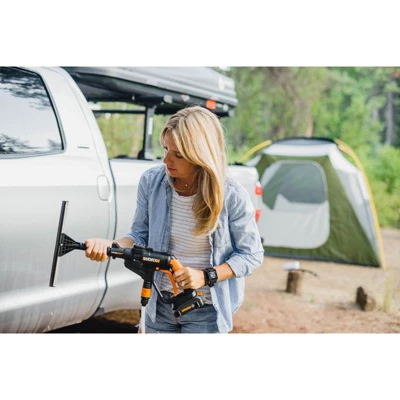 Worx WA4072 Deluxe Cleaning Kit Includes Squeegee, Soaper, Outdoor Hard Surface Brush And Pivoting Quick Connect Adapter For Worx Hydroshot Series 5 Worx WA4072 Deluxe Cleaning Kit Includes Squeegee, Soaper, Outdoor Hard Surface Brush And Pivoting Quick Connect Adapter For Worx Hydroshot Series - Image 5