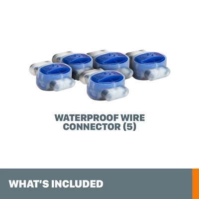 Worx WA0198 5pc LANDROID Outdoor Rated Wire Connectors 1 Worx WA0198 5pc LANDROID Outdoor Rated Wire Connectors
