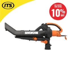 Worx WG505E Electric 3000W Trivac 3-In-1 Blower Mulcher & Vacuum -Worx Power Sales Store WGXWG505E ebay10 57556.1696260151