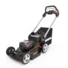 Worx WG749E 40V MAX Nitro Brushless Self Propelled 46cm Lawn Mower, 2x 4.0Ah Batteries & Charger
