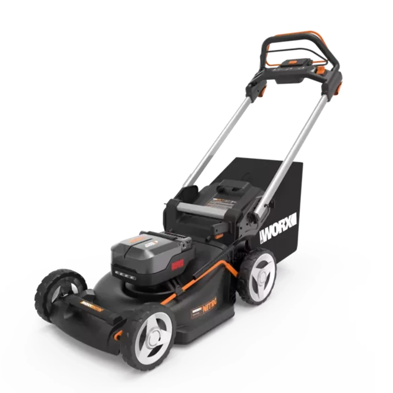 Worx WG749E 40V MAX Nitro Brushless Self Propelled 46cm Lawn Mower, 2x 4.0Ah Batteries & Charger 1 Worx WG749E 40V MAX Nitro Brushless Self Propelled 46cm Lawn Mower, 2x 4.0Ah Batteries & Charger