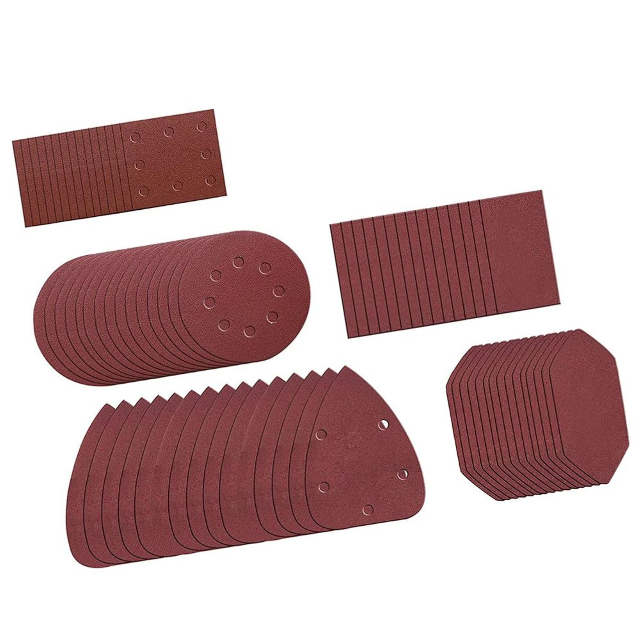 Worx WA2028 75 Piece Mixed Sanding Sheets Kit 1 Worx WA2028 75 Piece Mixed Sanding Sheets Kit