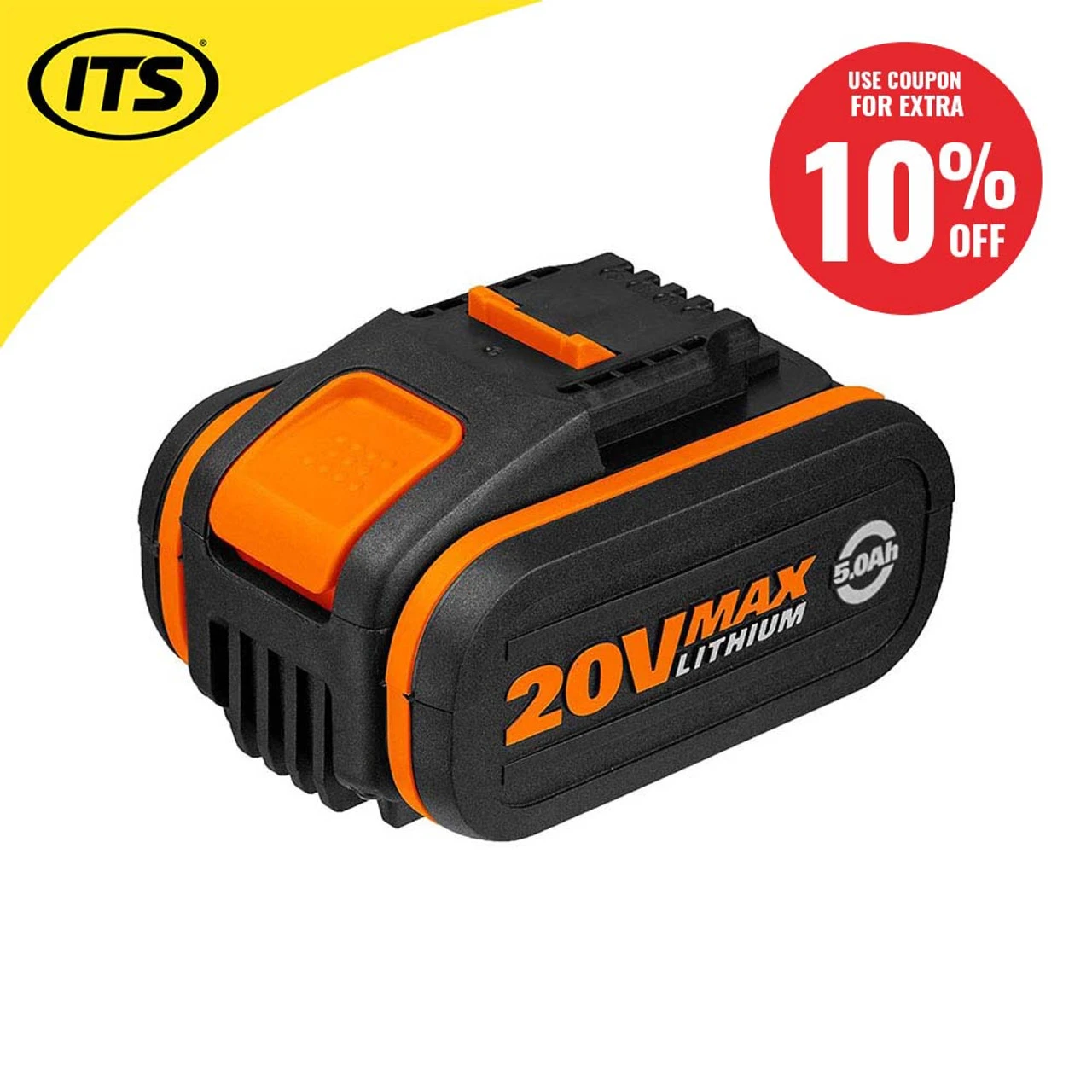 Worx WA3570 5.0Ah 20V Li-Ion PowerShare Battery 8 Worx WA3570 5.0Ah 20V Li-Ion PowerShare Battery - Image 8