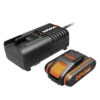 Worx WA3601 2.0Ah 20V Li-Ion Battery & Charger Pack