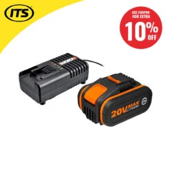 Worx WA3604 4.0Ah 20V Li-Ion Battery & Charger Pack -Worx Power Sales Store WRXWA3604 ebay10 72865.1660317037