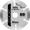 Worx 85mm X 15mm 6T WORXSAW Compact Circular Saw Diamond Blade