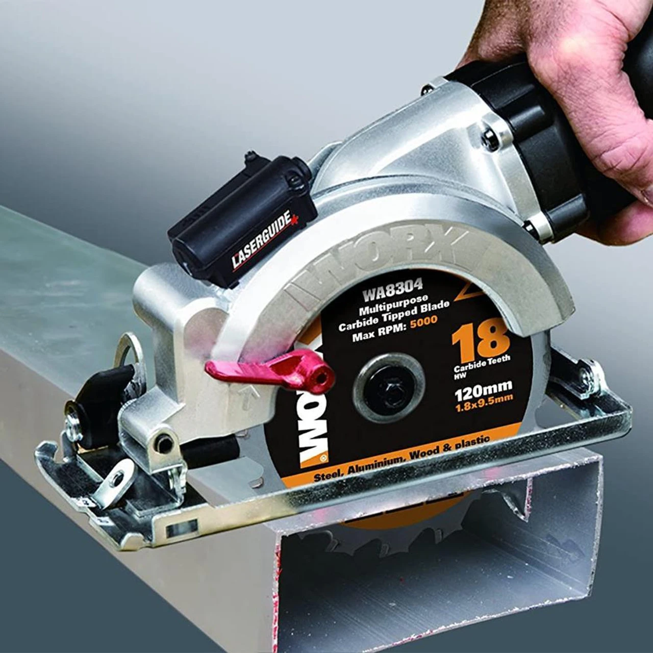 Worx 120mm X 9.5mm 18T WORXSAW Multi-Purpose Circular Saw Blade 2 Worx 120mm X 9.5mm 18T WORXSAW Multi-Purpose Circular Saw Blade - Image 2