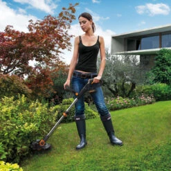 Worx WG163E 30cm 20V MAX Cordless Grass Trimmer, 2x 2.0Ah Batteries & Charger -Worx Power Sales Store WRXWG163E 5 52009.1655299286