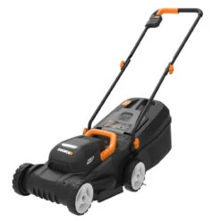 Worx WG730E 20V 30cm Brushless Cordless Lawn Mower & 1x 4.0Ah Battery & Charger