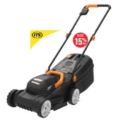 Worx WG730E 20V 30cm Brushless Cordless Lawn Mower & 1x 4.0Ah Battery & Charger -Worx Power Sales Store WRXWG730E ebay15 16169.1660317733