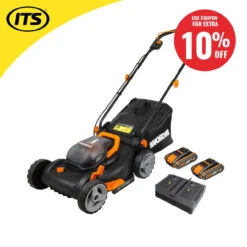 Worx WG743E 40V 40cm Cordless Mower, 2x 2.0Ah Batteries & Charger -Worx Power Sales Store WRXWG743E1 ebay10 49612.1660317075