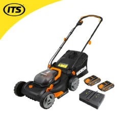 Worx WG743E 40V 40cm Cordless Mower, 2x 2.0Ah Batteries & Charger -Worx Power Sales Store WRXWG743E1 ebay 34825.1660316305