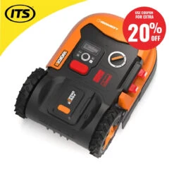 Worx WR147E.1 L1000 Landroid Robotic Lawn Mower, 1x 2.0Ah Battery & Charging Cable -Worx Power Sales Store WRXWR147E1 ebay20 38942.1696260197
