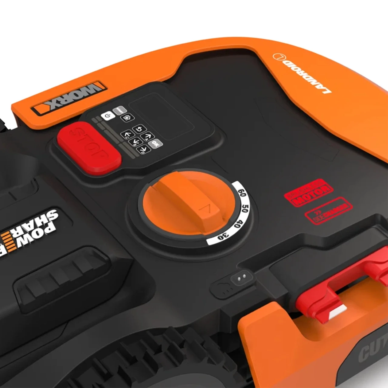 Worx WR167E M700 Plus Landroid Robotic Lawn Mower, 1x 4.0Ah Battery & Charging Cable 5 Worx WR167E M700 Plus Landroid Robotic Lawn Mower, 1x 4.0Ah Battery & Charging Cable - Image 5