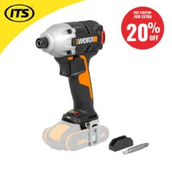 Worx WX261.9 20V MAX Brushless Impact Driver - Body -Worx Power Sales Store WRXWX2619 ebay20 80058.1660317918