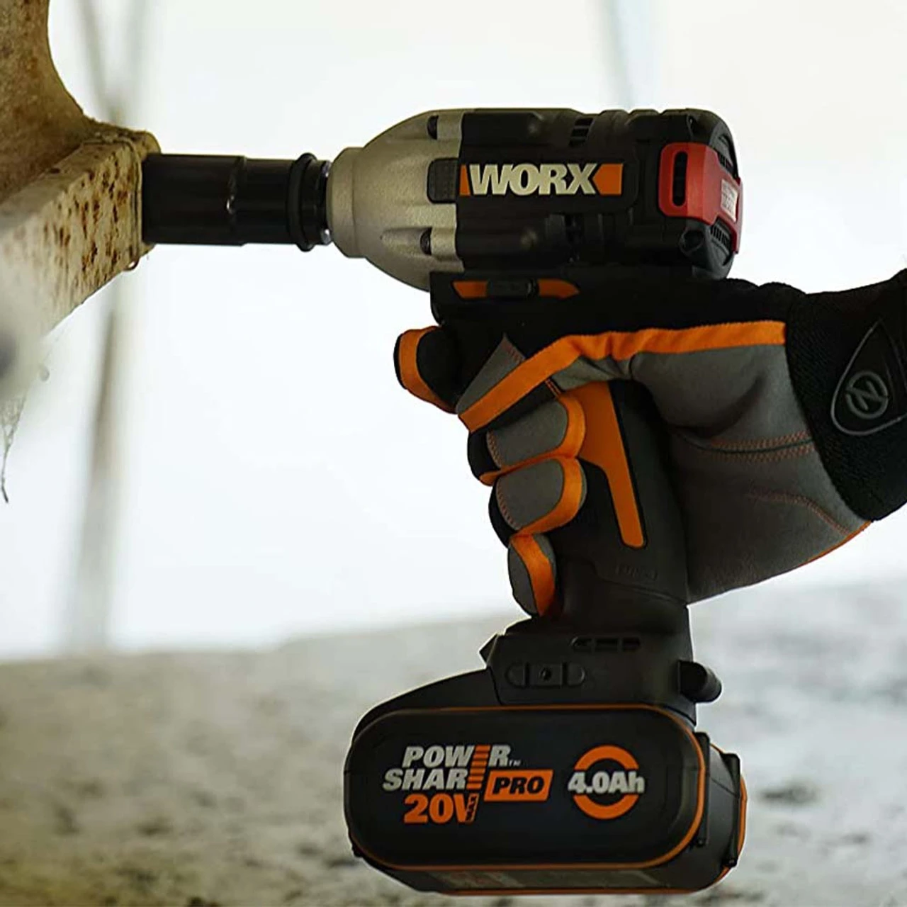 Worx WX272.9 20v Cordless Impact Wrench - Body 5 Worx WX272.9 20v Cordless Impact Wrench - Body - Image 5