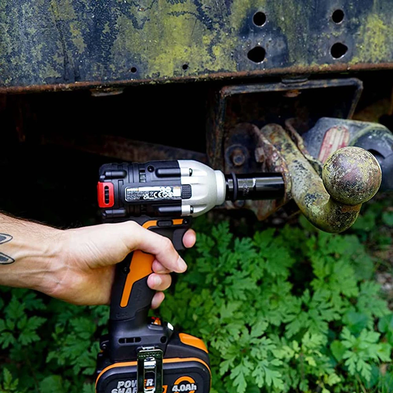 Worx WX272.9 20v Cordless Impact Wrench - Body 6 Worx WX272.9 20v Cordless Impact Wrench - Body - Image 6