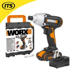 Worx WX291 20V MAX Impact Driver With 1x 2.0Ah Battery, Charger And Case -Worx Power Sales Store WRXWX291 ebay 51096.1660316389