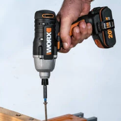 Worx WX291 20V MAX Impact Driver With 1x 2.0Ah Battery, Charger And Case -Worx Power Sales Store WRXWX291 a 88321.1655278661
