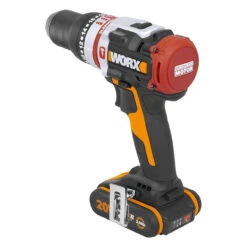 Worx WX354 20V MAX Brushless Combi Drill With 2x 2.0Ah Batteries, Charger & Case -Worx Power Sales Store WRXWX354 2 79187.1655306896