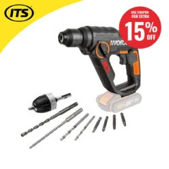 Worx WX390.9 20v MAX SDS+ Drill - Body -Worx Power Sales Store WRXWX3909 ebay15 26432.1660317838