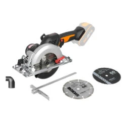Worx WX531 20V Cordless Brushless 120mm Circular Saw With 1 X 2.0Ah Battery And Charger -Worx Power Sales Store WRXWX531 2 46246.1655365449