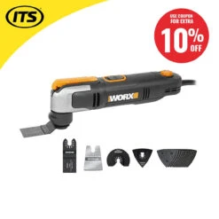 Worx WX686.1 250W Sonicrafter Corded Multi Tool With 19 Accessories 21 Worx WX686.1 250W Sonicrafter Corded Multi Tool With 19 Accessories -Worx Power Sales Store WRXWX6861 ebay10 29875.1660317124