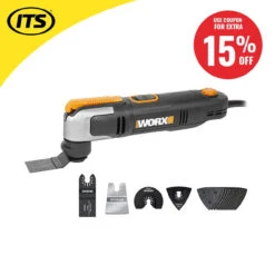 Worx WX686.1 250W Sonicrafter Corded Multi Tool With 19 Accessories 22 Worx WX686.1 250W Sonicrafter Corded Multi Tool With 19 Accessories -Worx Power Sales Store WRXWX6861 ebay15 65057.1660317835