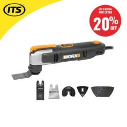 Worx WX686.1 250W Sonicrafter Corded Multi Tool With 19 Accessories 23 Worx WX686.1 250W Sonicrafter Corded Multi Tool With 19 Accessories -Worx Power Sales Store WRXWX6861 ebay20 04964.1660317936
