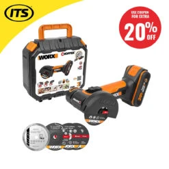Worx WX801 20V MAX Mini Cutter With 1 X 2Ah Battery And Charger -Worx Power Sales Store WRXWX801 ebay20 35021.1660317926