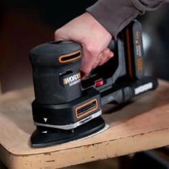 Worx WX820 20V MAX Multi Sander With 1x 2.0Ah Battery And Charger -Worx Power Sales Store WRXWX820 A 94638.1655366445