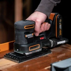 Worx WX820 20V MAX Multi Sander With 1x 2.0Ah Battery And Charger -Worx Power Sales Store WRXWX820 D 27778.1655307912