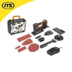 Worx WX820 20V MAX Multi Sander With 1x 2.0Ah Battery And Charger -Worx Power Sales Store WRXWX820 ebay 46295.1660316379