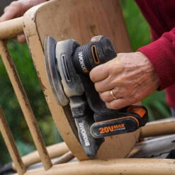 Worx WX822.9 20V MAX Detail Sander - Body Only -Worx Power Sales Store WRXWX8229 A 54249.1655367818