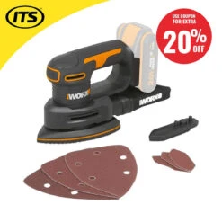 Worx WX822.9 20V MAX Detail Sander - Body Only -Worx Power Sales Store WRXWX8229 ebay20 88719.1660317929