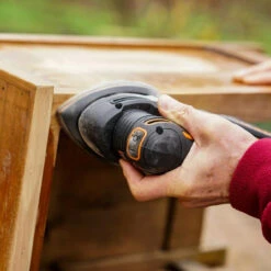 Worx WX822 20V MAX Detail Sander With 1x 2.0Ah Battery, Charger & Case -Worx Power Sales Store WRXWX822 A 99266.1655305982