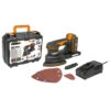 Worx WX822 20V MAX Detail Sander With 1x 2.0Ah Battery, Charger & Case
