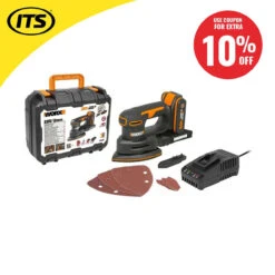 Worx WX822 20V MAX Detail Sander With 1x 2.0Ah Battery, Charger & Case -Worx Power Sales Store WRXWX822 ebay10 09358.1660317106